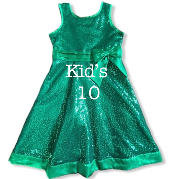 Jona Michelle Other - NWOT Jona Michelle Sequin Dress Kid’s 10